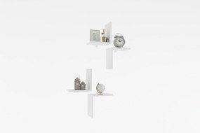Fali polc Face - White