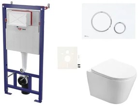 Fali WC szett SAT előtétfalas szereléshez + SAT Infinitio WC SIKOSSIN76K