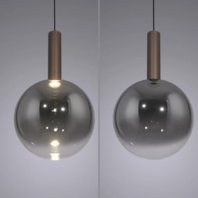 Paul Neuhaus modern függeszték bowl barna pln2284-23