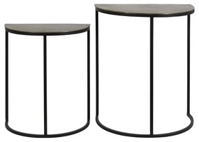 Tárolóasztal szett 2 db-os 30.5x46 cm Peto – Light &amp; Living