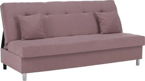 Kihúzható kanapé, rózsaszín, ALADA