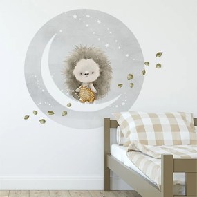 Gario Falmatrica gyerekeknek Dreamland - sündisznó a holdon Méret: 100 x 85 cm