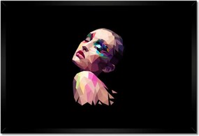 Poszterek keretben 60x40 Polygon painiting