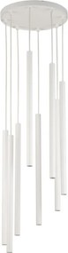 SIGMA LIGHTING 33629 SOPEL Hengeres Függesztett Lámpa Fehér G9 IP20