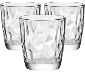 Bormioli Rocco 3 db-os Diamond pohár szett , 300 ml, 300 ml