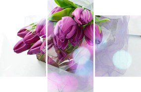 Kép - csokor tulipán (90x60 cm)