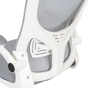 Flexo ergonomikus irodai forgószék deréktámasszal fehér