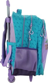 Disney Jégvarázs Modern Magic gurulós iskolatáska, táska 46 cm