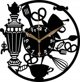 Fa Falióra Kávézó Fagylaltozó Dekoratív 35 cm