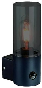 HARLEM kültéri fali lámpa szenzorral 1xE27/60W/230V IP44 fekete