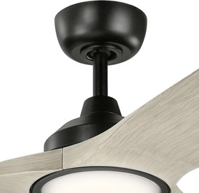 Kichler Imari KLF-IMARI-65-SBK Ventilátor 1x16W/LED 3000K 1500 lm IP20