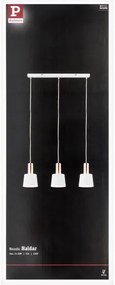 Paulmann 79657 - 3xE14/20W Csillár zsinóron NEORDIC HALDAR 230V