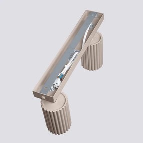 Brilagi - Spotlámpa CRESTO 2xGU10/10W/230V taupe