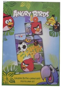 Angry Birds 2 részes 100% Pamut Gyerek Ágyneműhuzat 140 x 200 cm