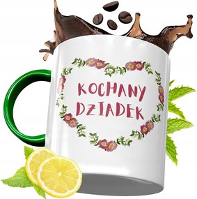 Zöld Bögre Nagypapának Születésnapi Ajándék fényképes nyomtatással