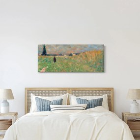 Kép - Georges Seurat, A Summer Landscape, reprodukciók (120x50 cm)