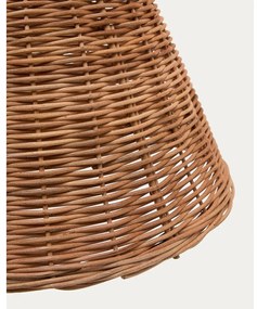 Natúr színű rattan lámpabúra ø 60 cm Calvia – Kave Home