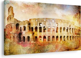 Kép - Digitális festészet, Colosseum, Róma, Olaszország (90x60 cm)