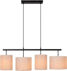 Lucide MAYA 45409/04/38 Függőlámpa 4x40w/e27 ip20