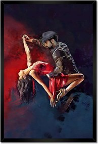 Poszterek keretben 40x60 Tangó Szenvedélyes táncok Szex