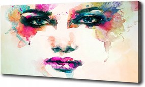 Vászonkép Női portré 120x60 cm