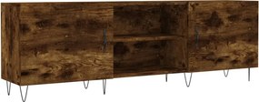 vidaXL füstös tölgy színű szerelt fa TV-szekrény 150 x 30 x 44,5 cm
