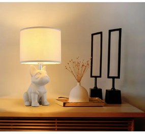 Globo 21741S - DOGO asztali lámpa 1xE27/60W/230V