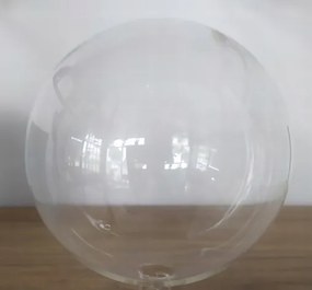 Lámpabúra G9 Golyó 10cm T menetes üveg átlátszó lámpa fali lámpa csillár spot