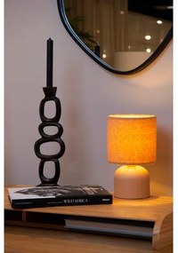 Lucide 10516/01/44 - Asztali lámpa WOOLLY 1xE14/40W/230V narancs