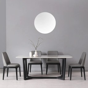 Fali tükör világítással ø 60 cm Luna – Mirrors and More