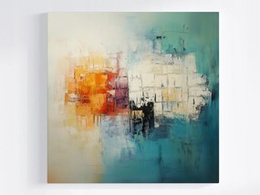 Canvas Vászonkép Színes Absztrakt Geometria Minimalizmus 80x80