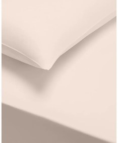 Standard 2 db bézs pamutszatén párnahuzat, 50 x 75 cm - Bianca