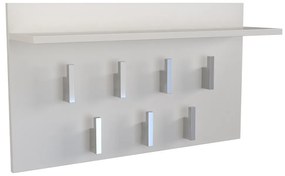 Drohmo 2F modern fogas, 70x40x20 cm, matt fehér