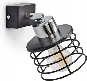 Fali lámpa Loft Led Vigo Króm E27