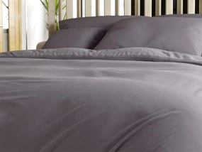 Pamut ágynemű DENYX BLEND szürke cipzár Ágyneműhuzat mérete: 70 x 90 cm | 140 x 200 cm