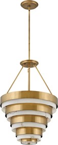 ELSTEAD QN-ECHELON-4P ECHELON Modern Led Függesztett Lámpa Idős Réz E14 IP20