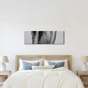 Kép - ülő nő (órával) (90x30 cm)