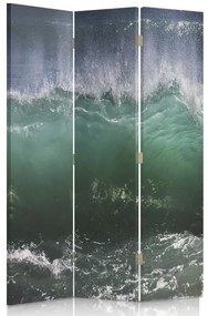 Gario Paraván A tenger hullámának ereje Méret: 110 x 170 cm, Kivitelezés: Forgó paraván 360°