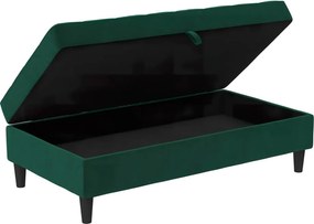 Zöld bársony lábtartó Presley – Støraa