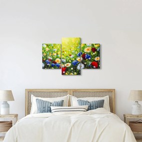 Vadvirágok képe (90x60 cm)