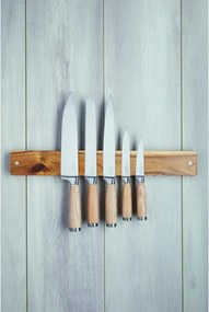 Mágneses akácfa fali tároló - Kitchen Craft