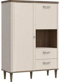 VIRO komód barna/bézs