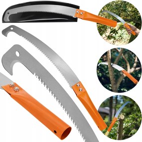 Kézilabda Fűrész Kampós 35CM Kerti Fa Ág Robusztus