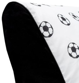 Gyermek JUNIOR fotel golyókkal töltött New Baby Football