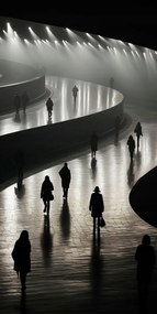 Poszter 50x100cm Sugár az árnyékban