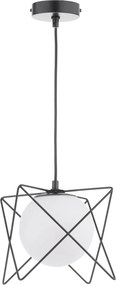 Dar Lighting modern függeszték dreyson fehér matt fekete dardre0122