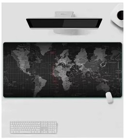 Alátét íróasztalra - világtérkép - 40 x 90 cm