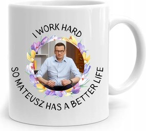 Bögre Politikus Miniszterelnök Mateusz Morawiecki Pis