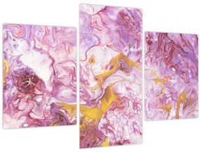 Kép - Rózsaszín absztrakció (90x60 cm)
