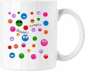 Bögre nap pöttyös játék 2 fehér 330ml